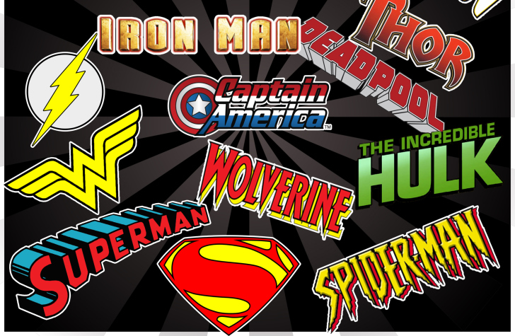 Superhero Logos Wallpaper