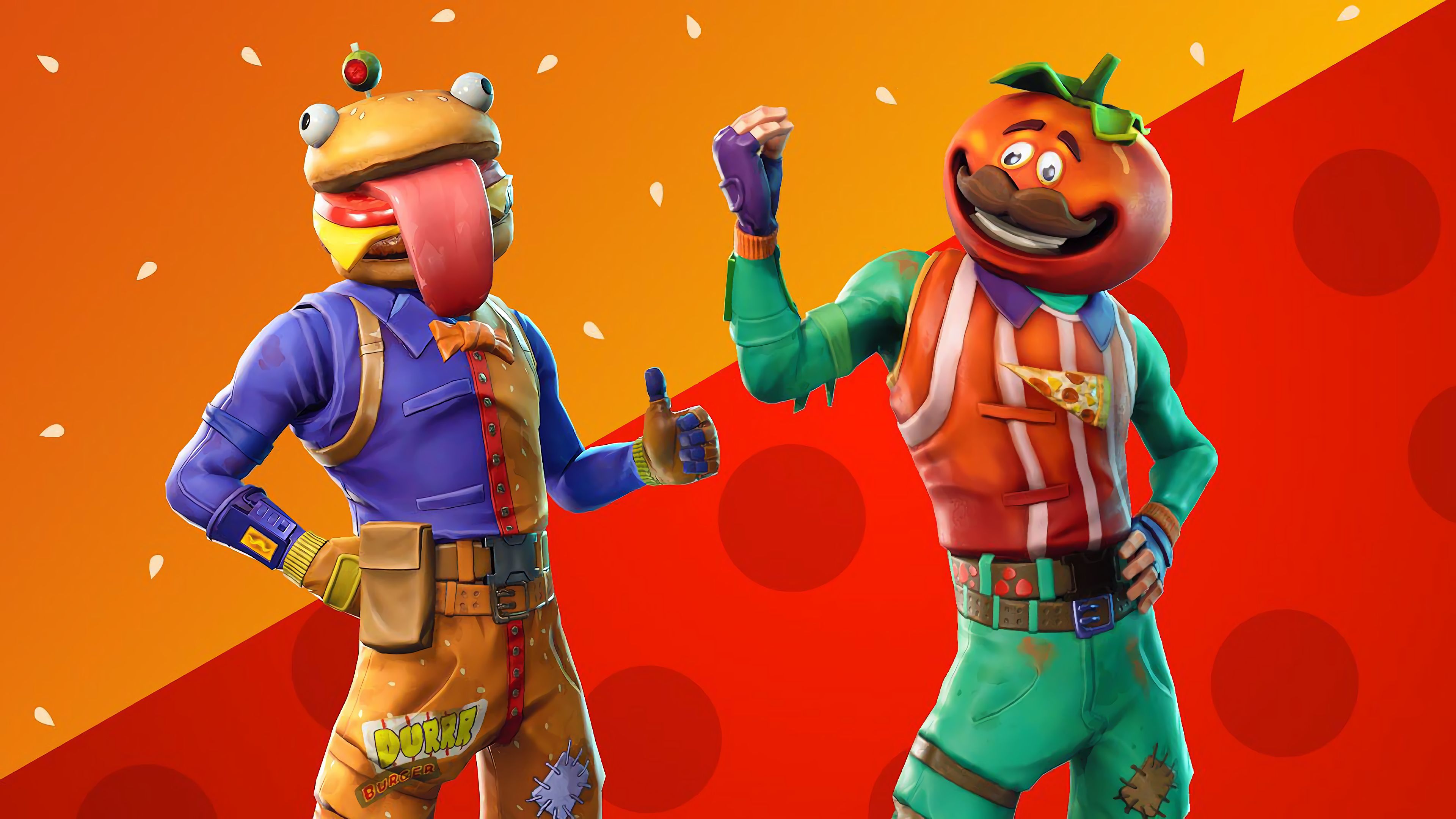 Beef Boss And Tomatohead Fortnite Battle Royale 4k Games
