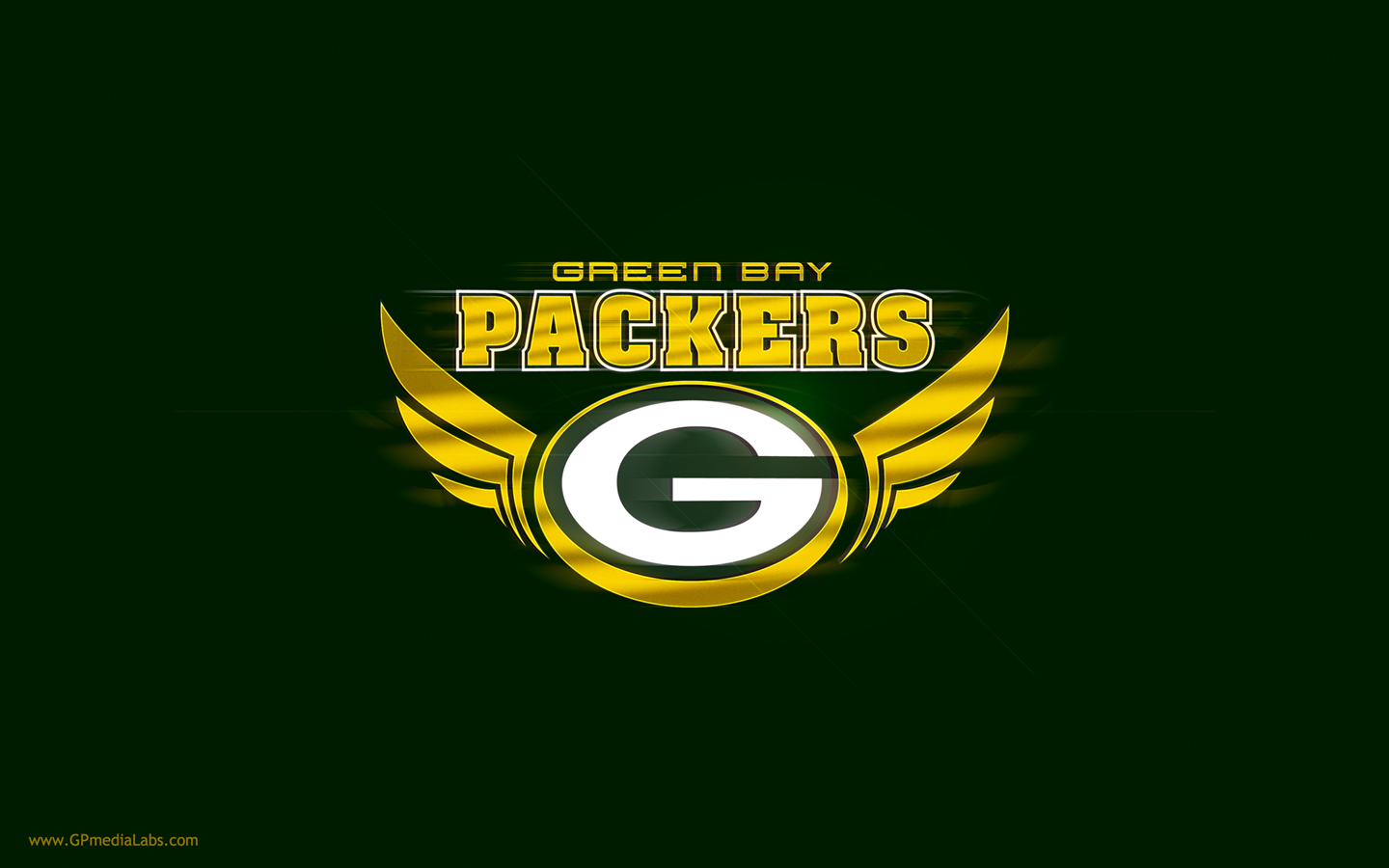 Green Bay Packers Wallpaper Logo Wings Photo