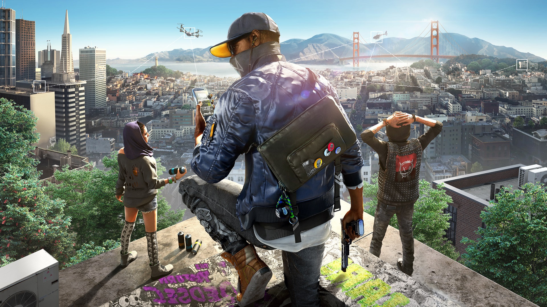Free download Watch Dogs 2 HD Wallpapers and Background Images stmednet