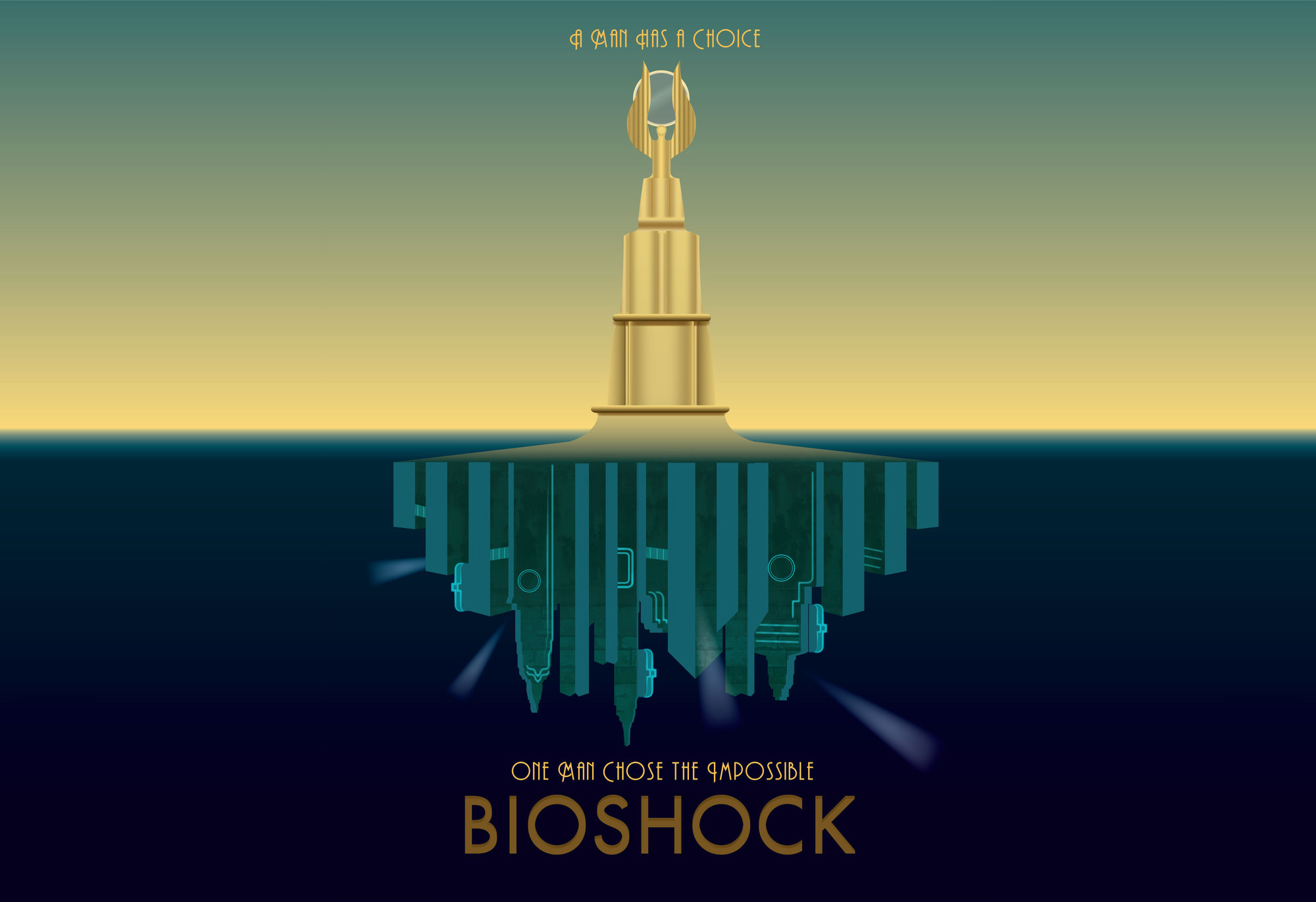 Bioshock Infinite iPhone Wallpaper by footthumb on DeviantArt