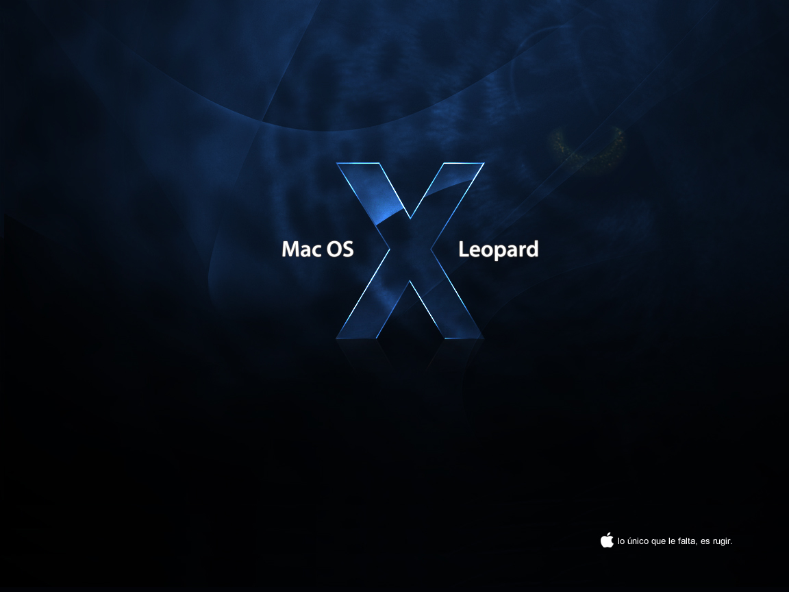 Dark Mac OS X Leopard HD Wallpaper Hd Wallpaper