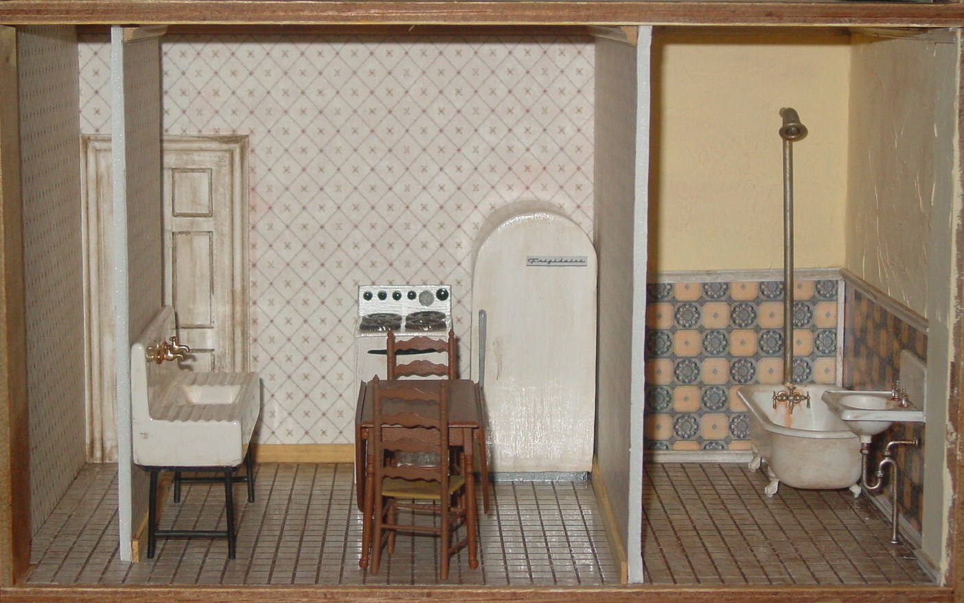 Free Printable Dollhouse Wallpaper And Flooring