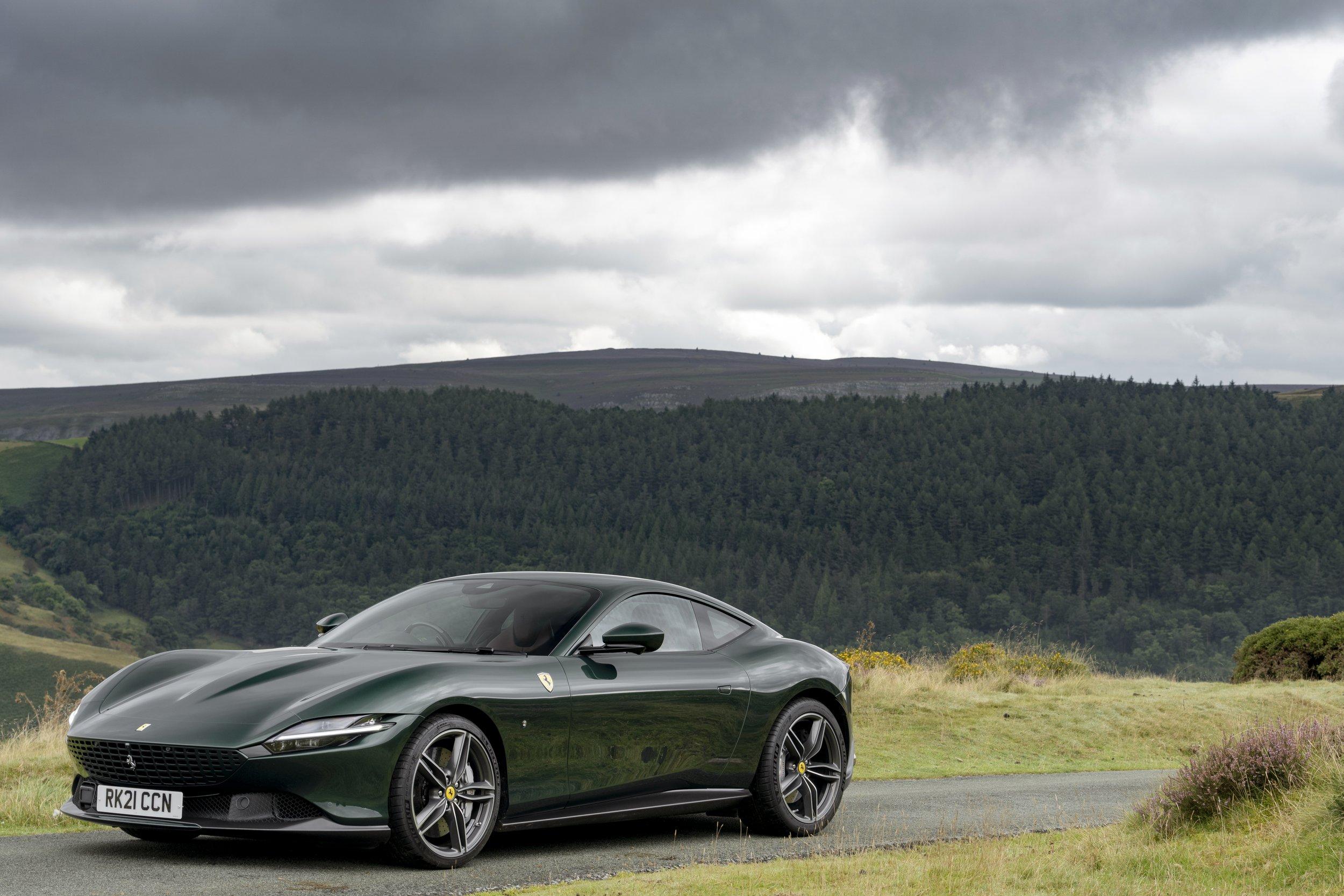 Ferrari Roma Driving Experience In Snowdonia And Portmeirion On