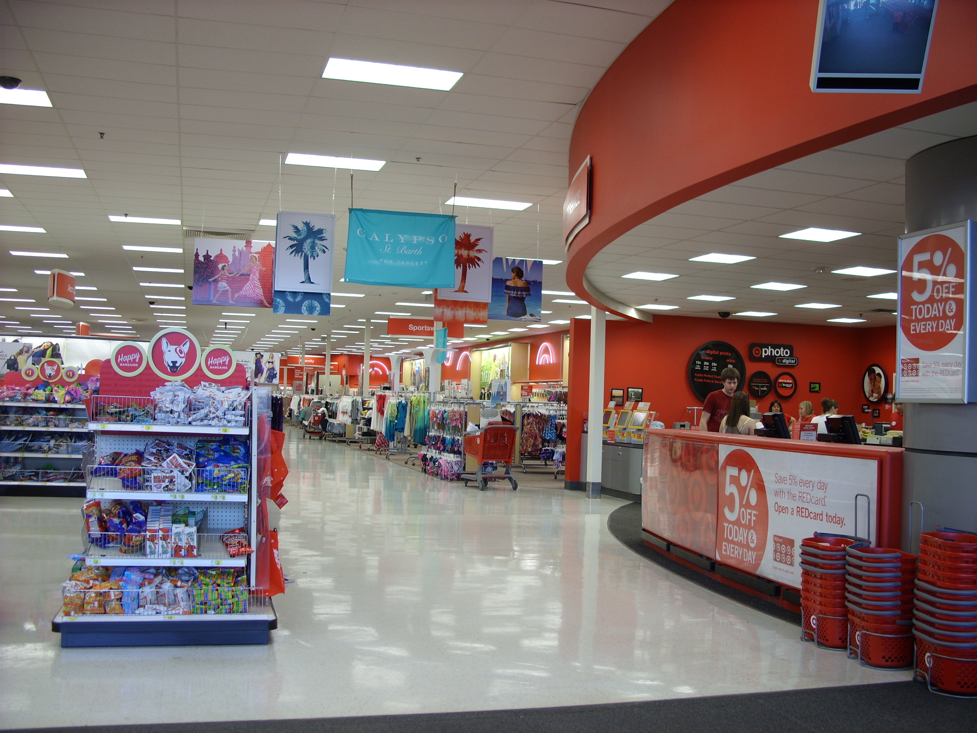Inside Target Stores
