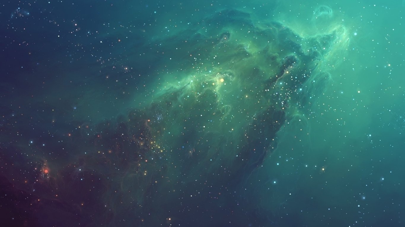 Galactic Nebula Mac Wallpaper