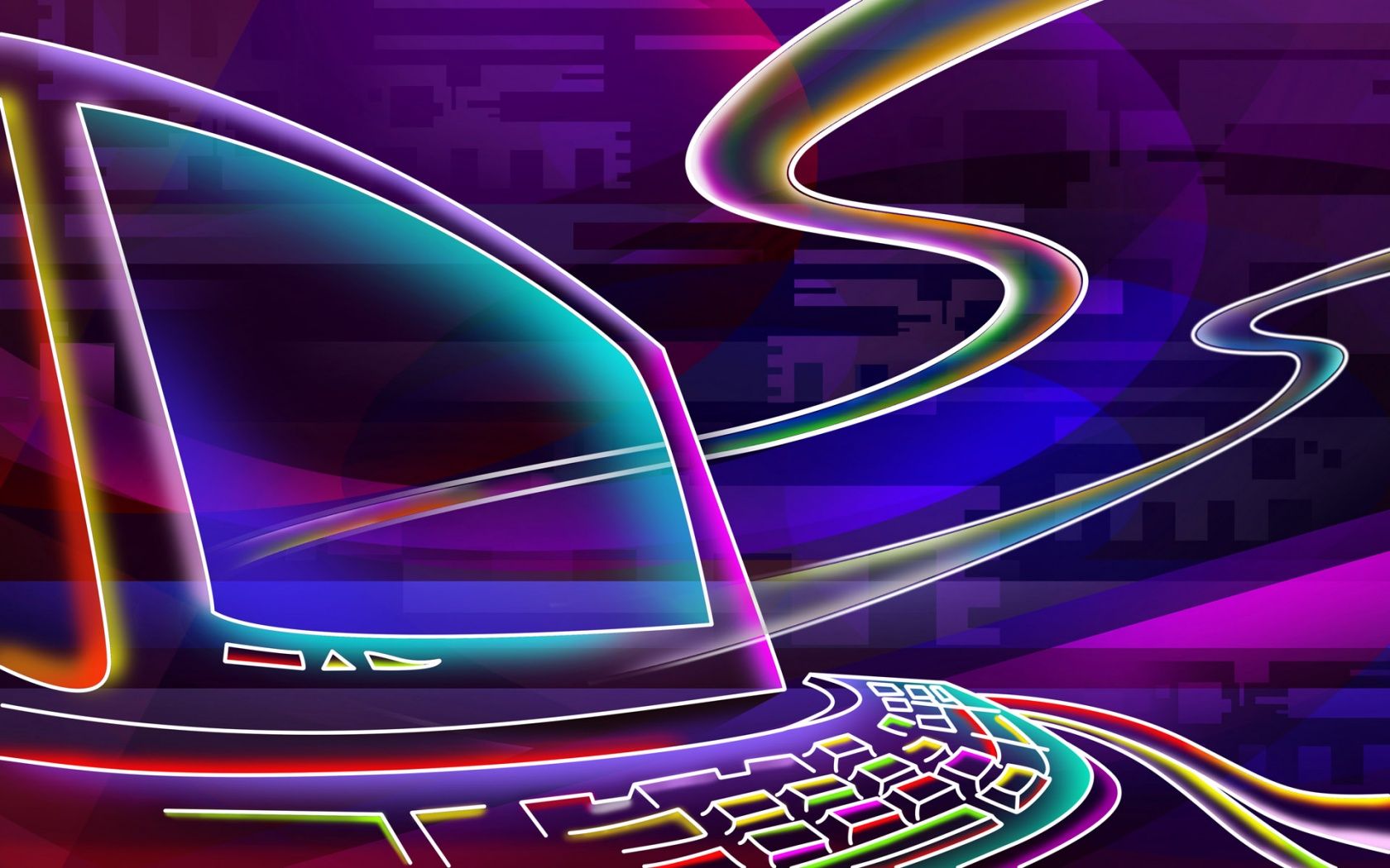 Funky Pc Desktop Wallpaper 3d Abstract Pictures