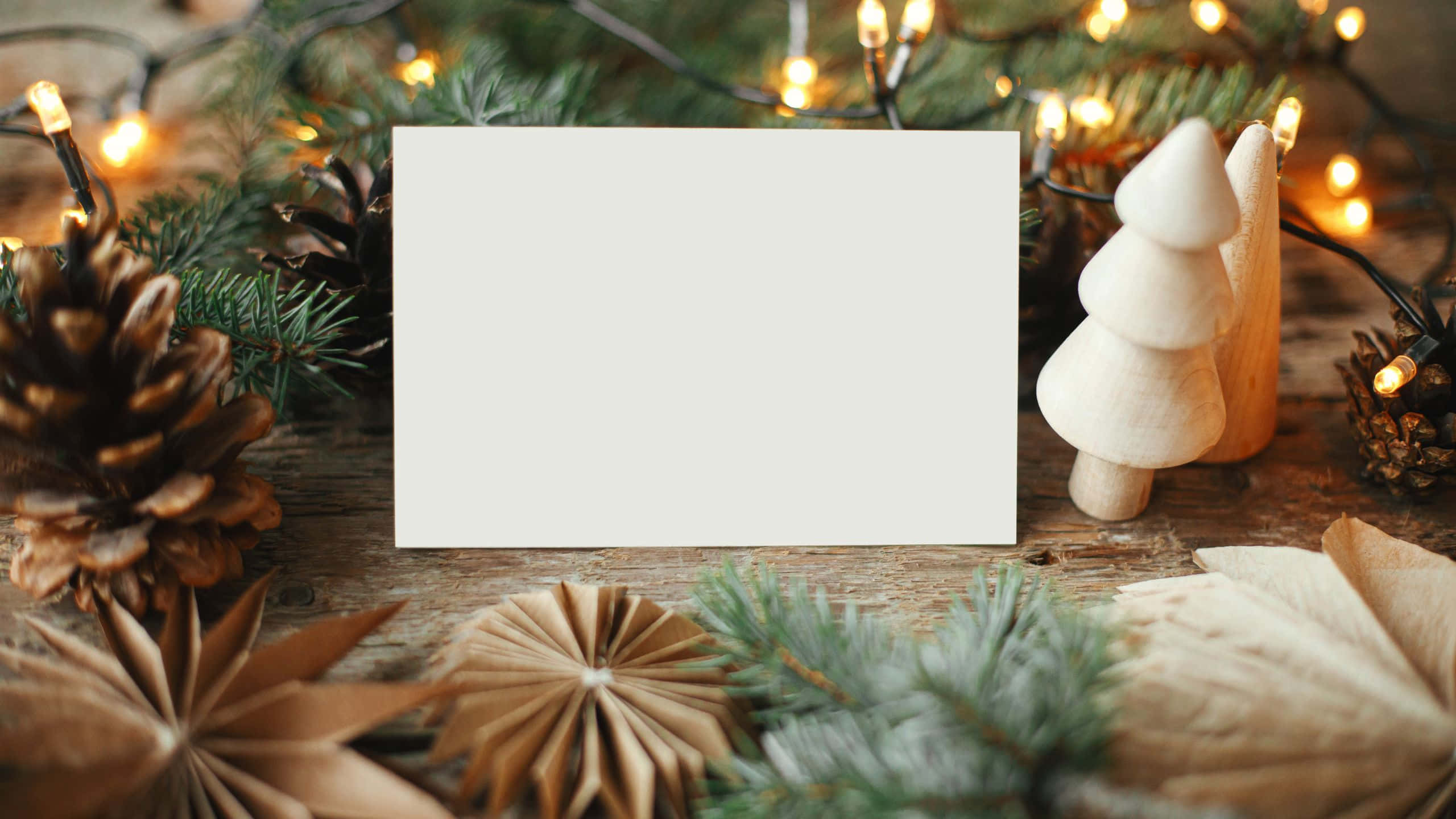 Christmas Lights Cute Wallpaper