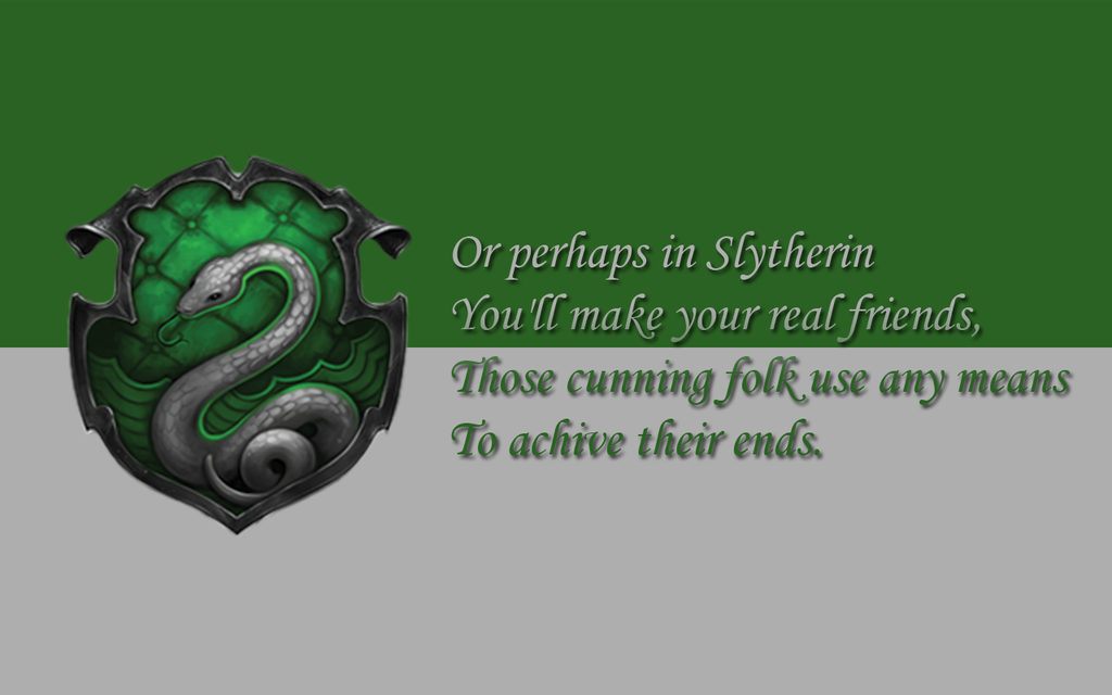 Slytherin Wallpaper by iclethea on
