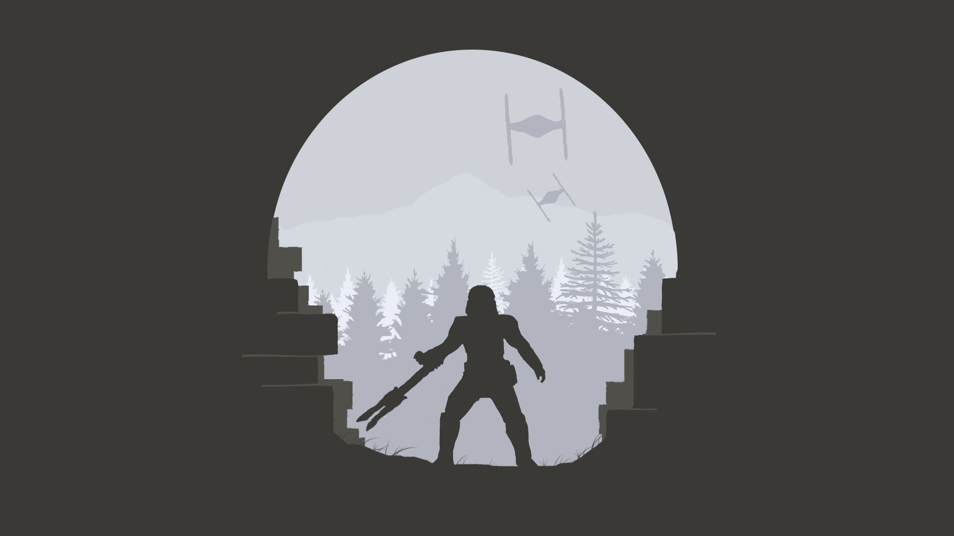 Star Wars Minimal HD wallpapers Collection