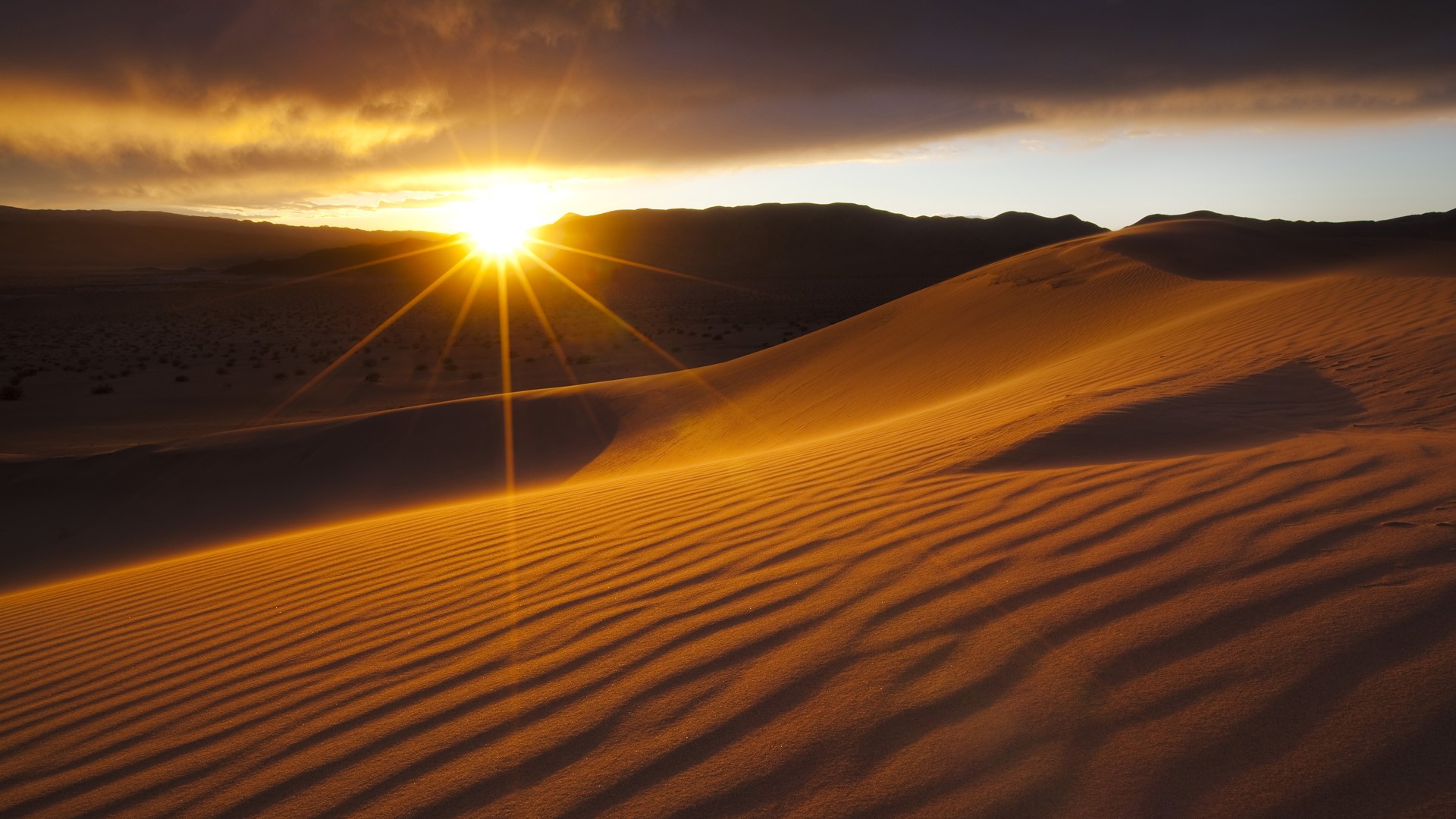 California Sunlight Death Valley National Park Wallpaper Background