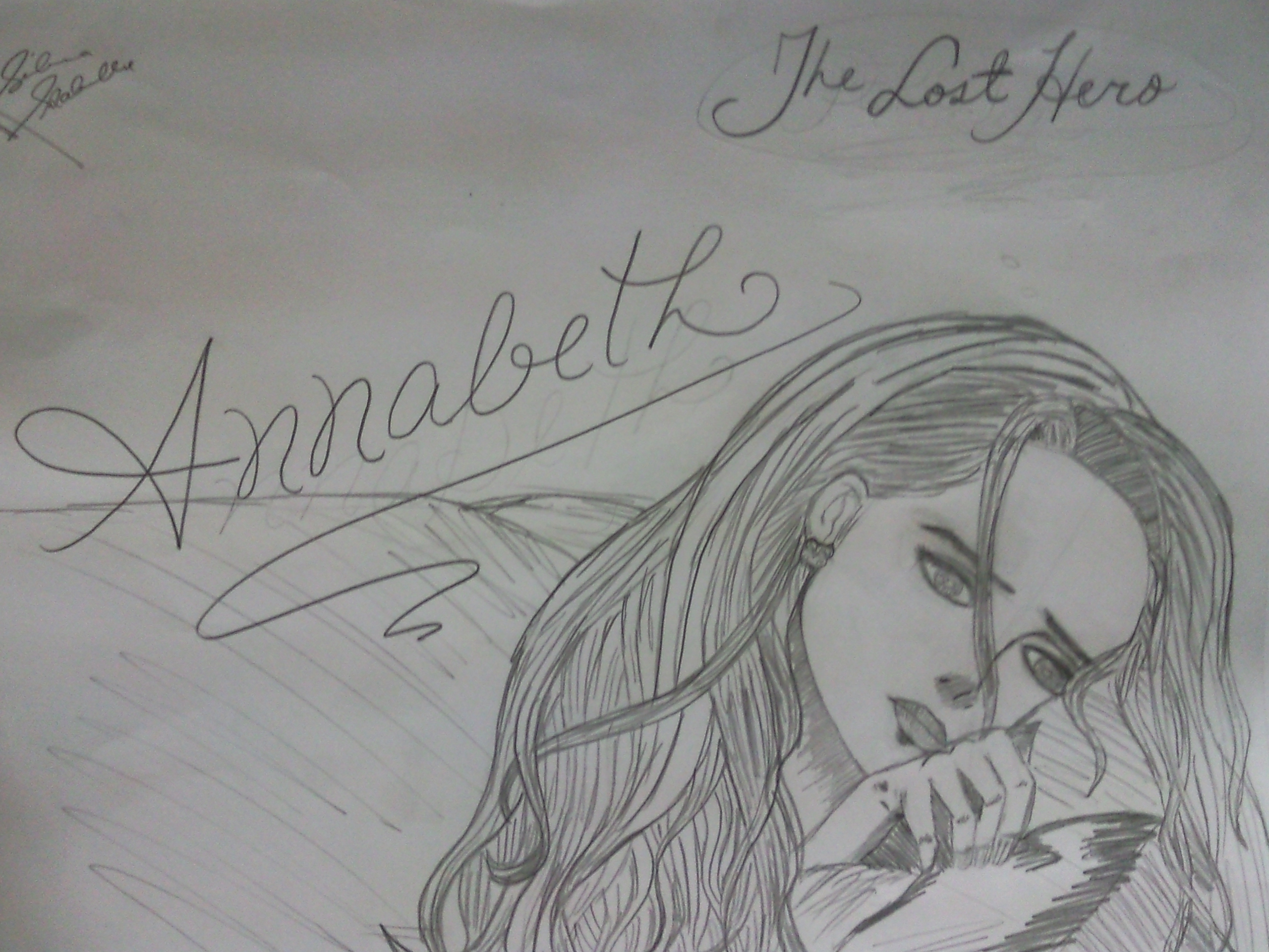 Camp Half Blood Image My Drawing Of Annabeth HD Wallpaper And
