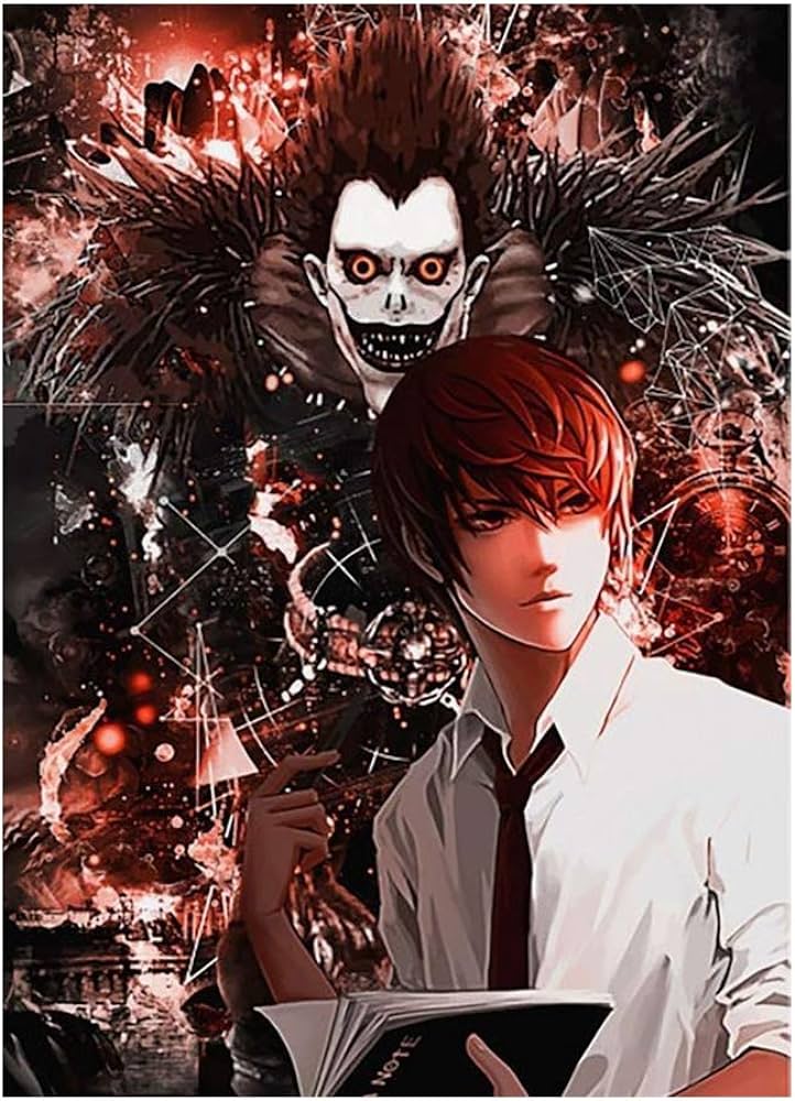 Death Note Poster Japan Anime Posters Aesthetic Wallpaper Decor