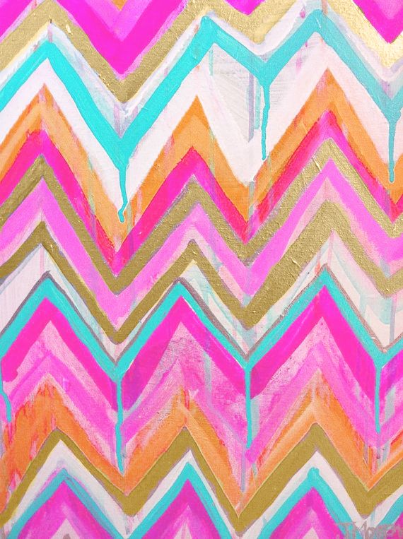 Wallpaper iPhone Background S Painting Pattern Chevron