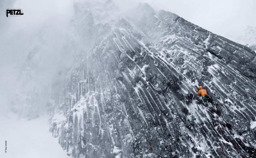 Extreme Mountain Climbing Wallpaper