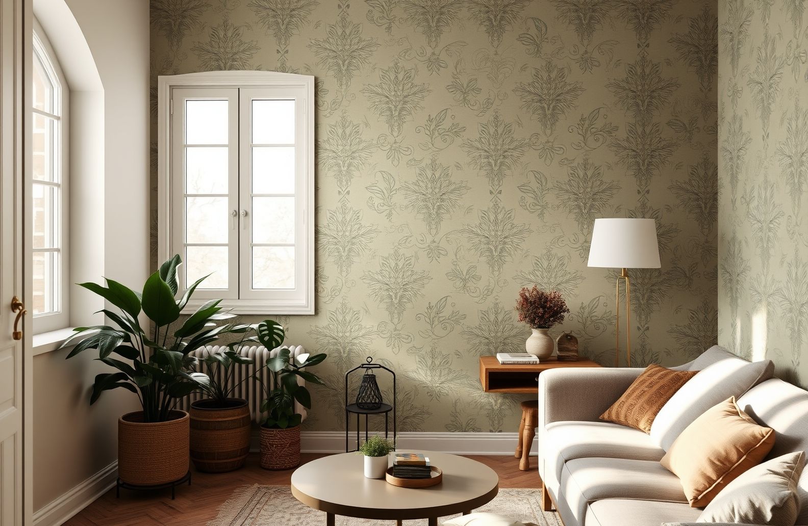Sage Green Wallpaper
