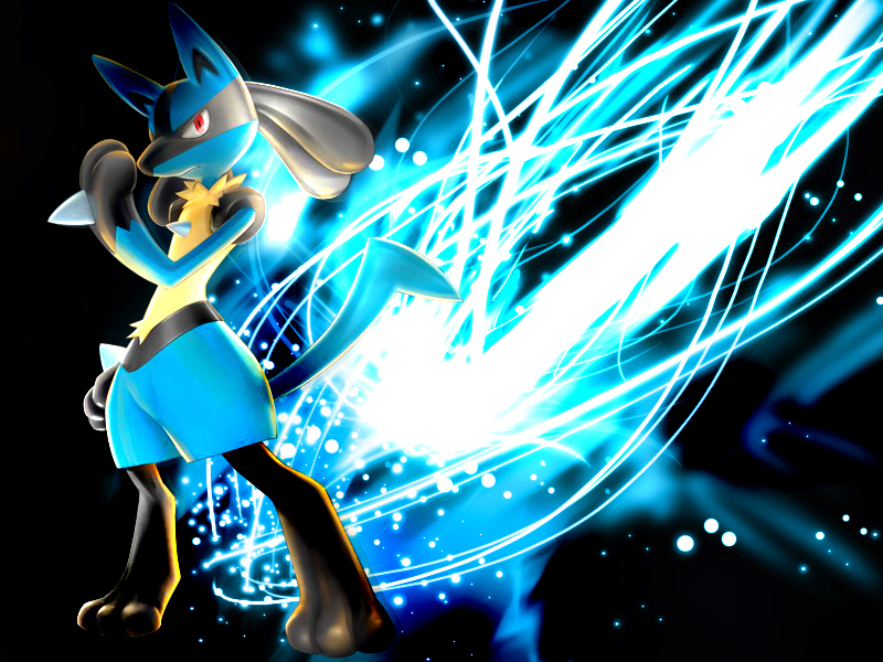 The Lucario Wallpaper by FRUITYNITE on DeviantArt