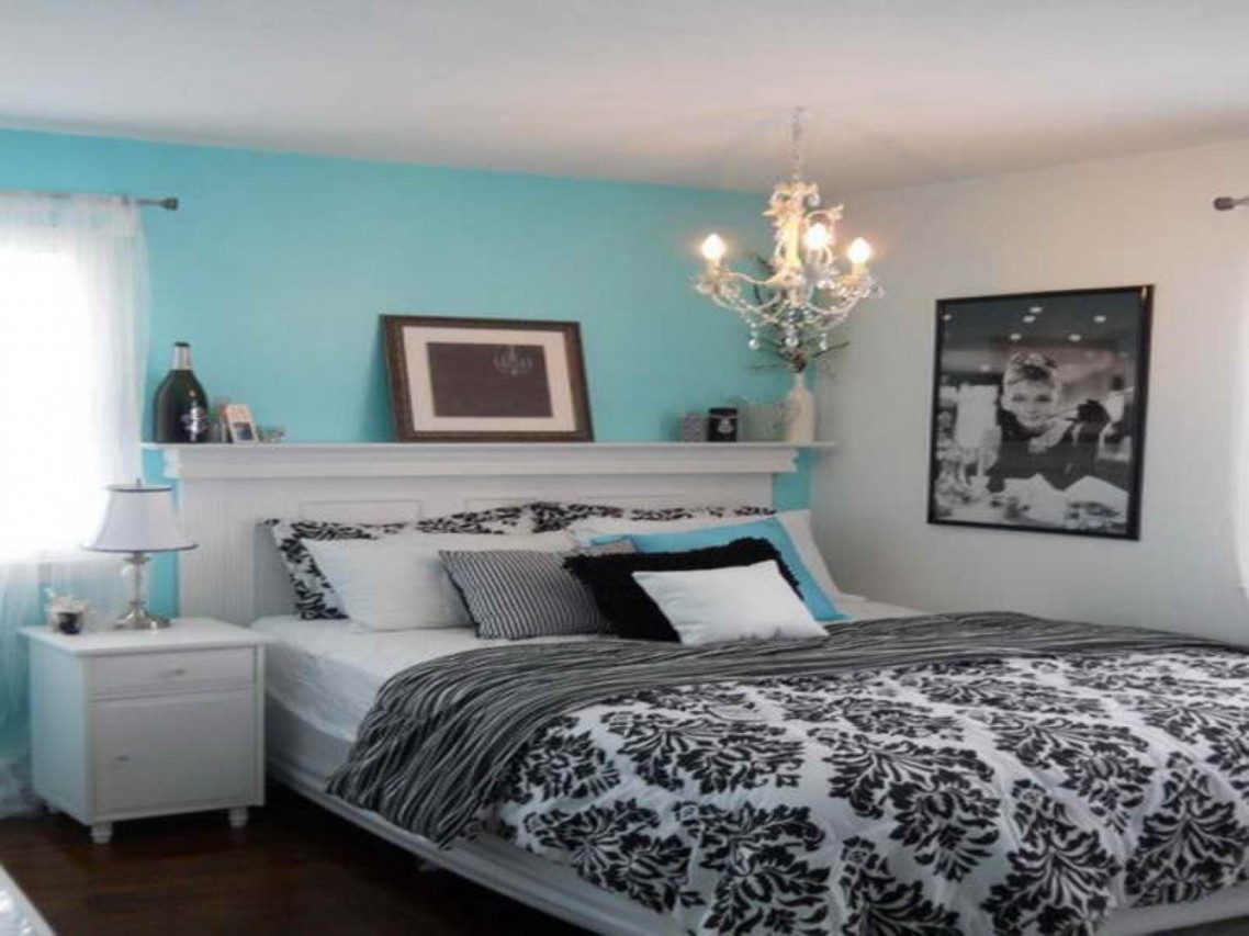 Free Download Chic Chandelier On Tiffany Blue Bedroom Ideas