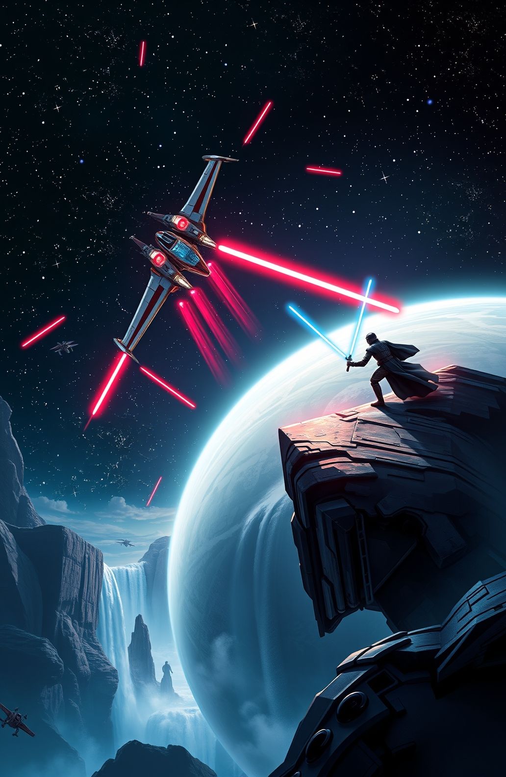 Dual Screen Wallpaper Star Wars