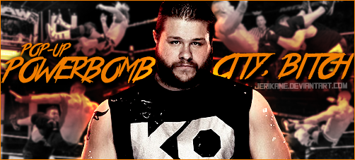 Kevin Owens Pop Up Powerbomb City By Jerikane