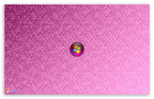Windows Pink Background HD Wallpaper For Wide Widescreen