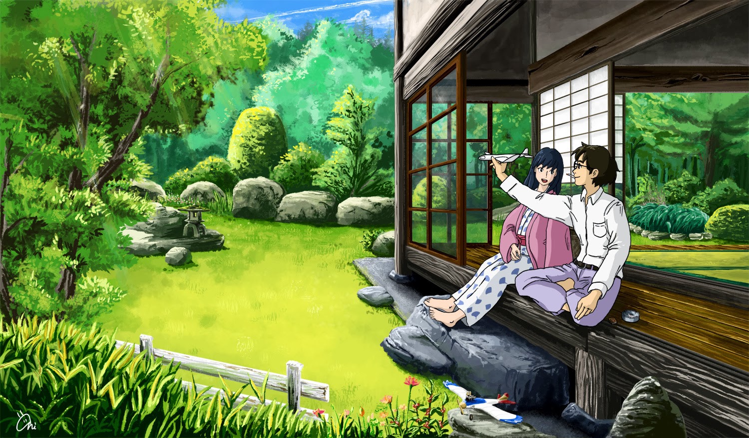The Wind Rises images Naoko and Jiro 3 HD wallpaper and