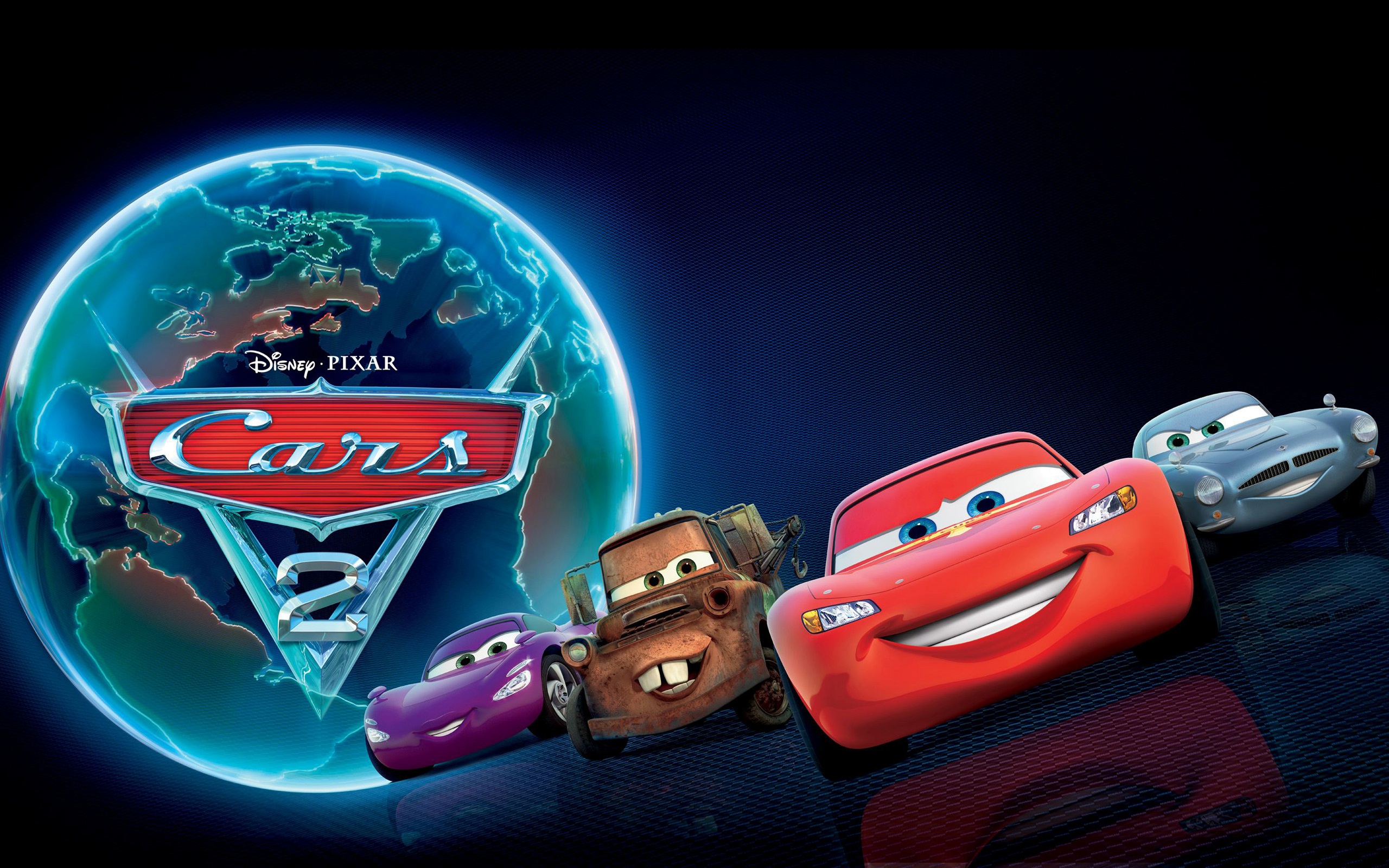 Cars 2   Disney Pixar Cars 2 Wallpaper 34551625 2560x1600