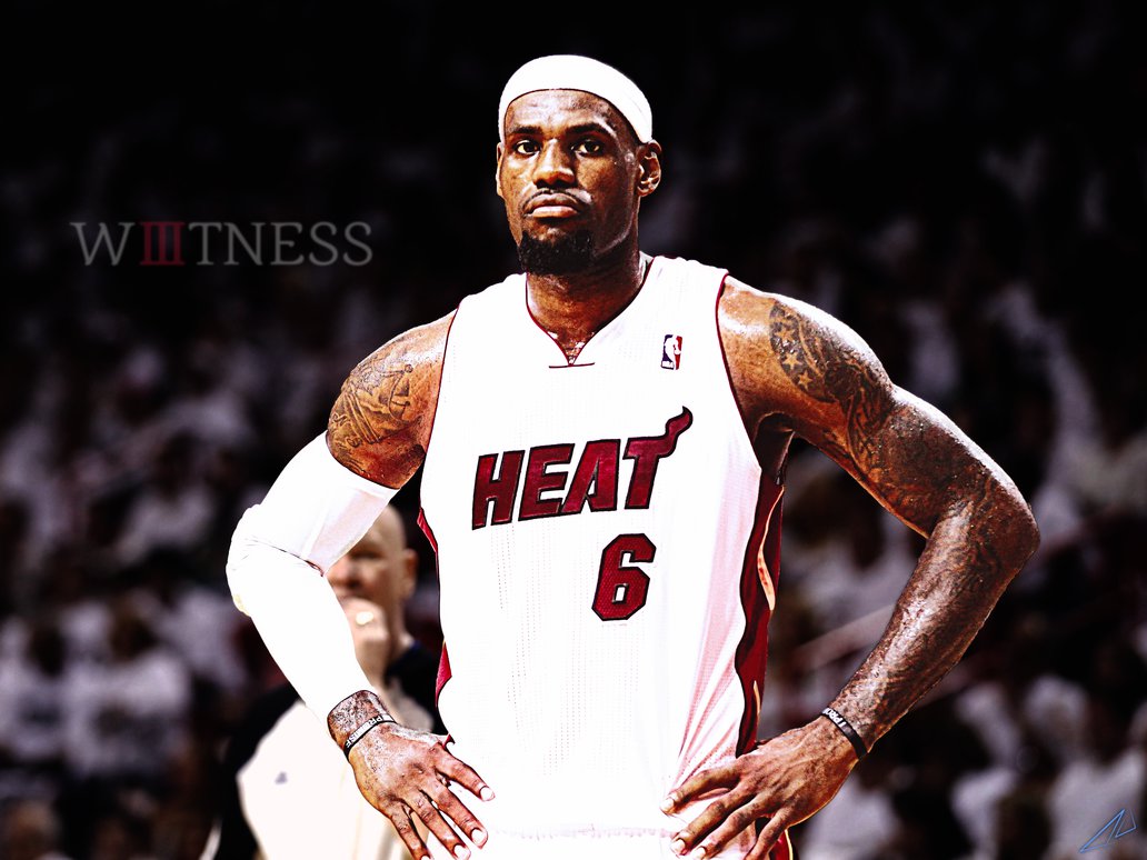 Lebron James Witness Road To Three Peat By Pixldesigns On