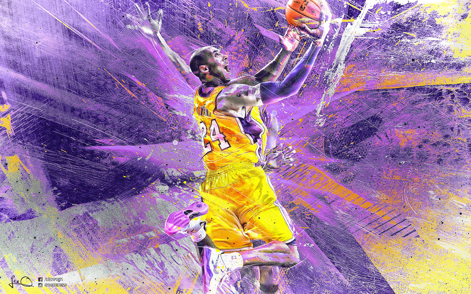 Kobe Bryant Wallpaper By Skythlee