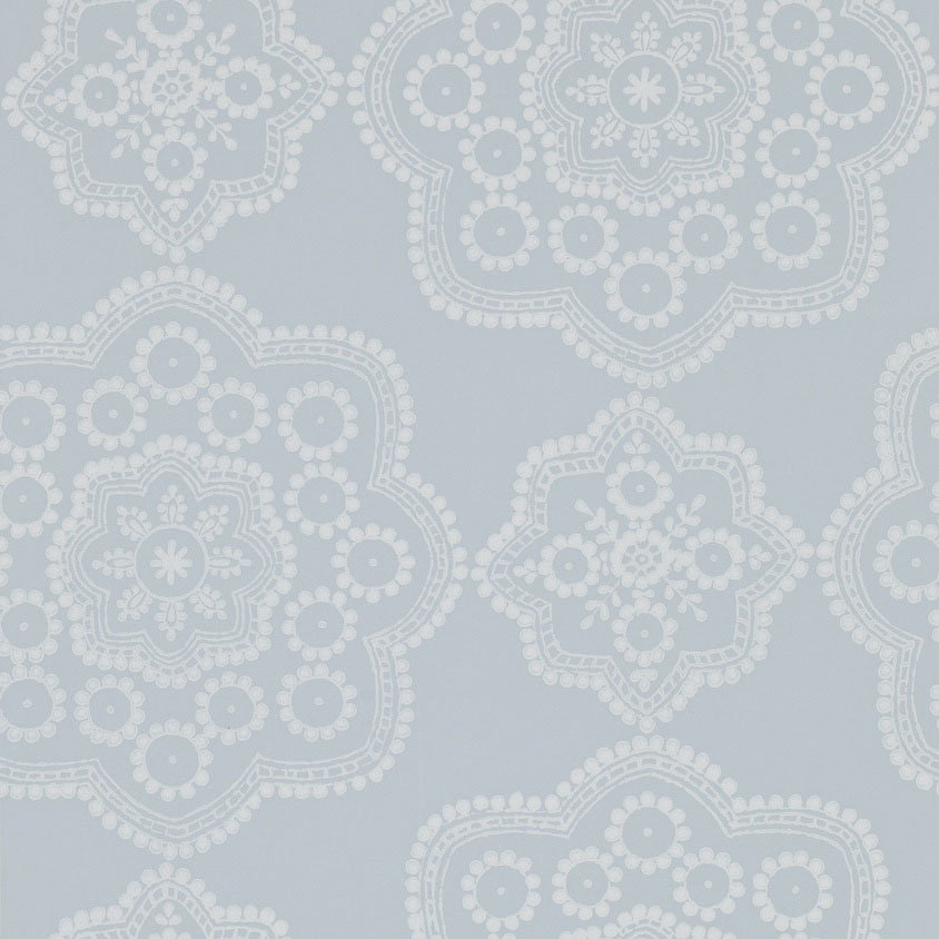 Odetta By Harlequin Powder Blue Wallpaper Direct