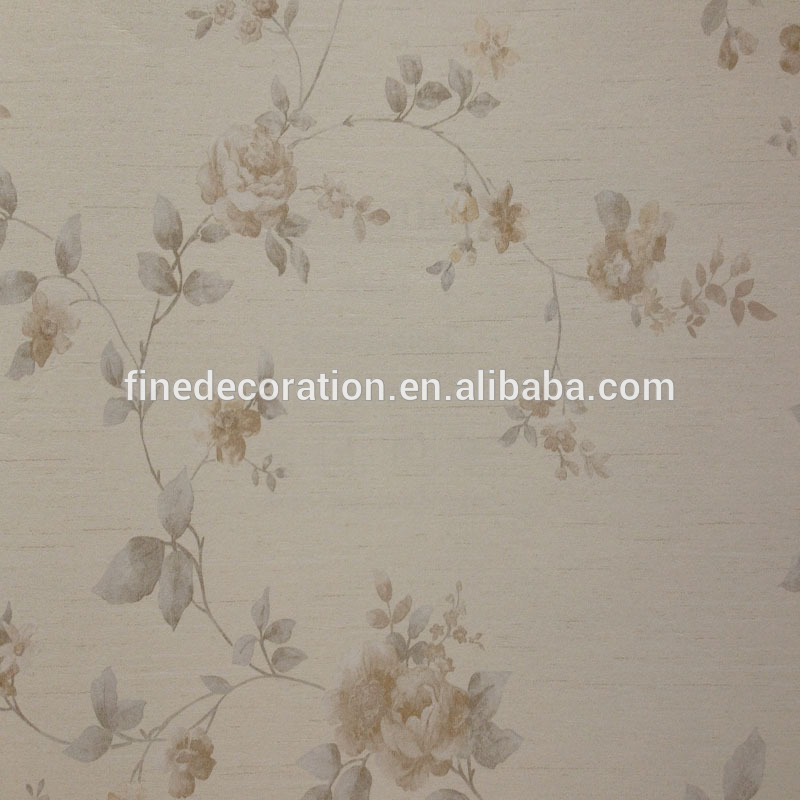 Wholesale Modern Style Non Woven Wallpaper Flower Design Alibaba