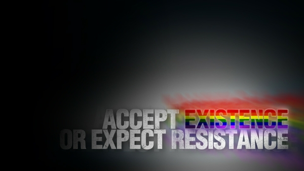 Pride Gay Rights Typography Wallpaper Desktop