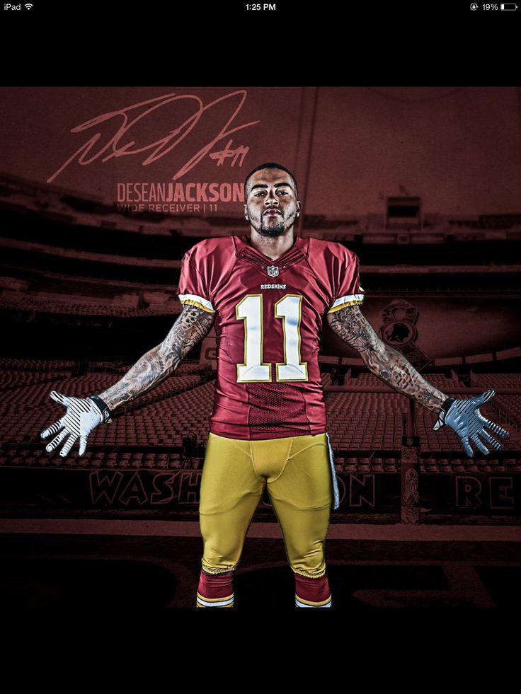 Desean Jackson He Does Looks Better In That Burgundy Gold