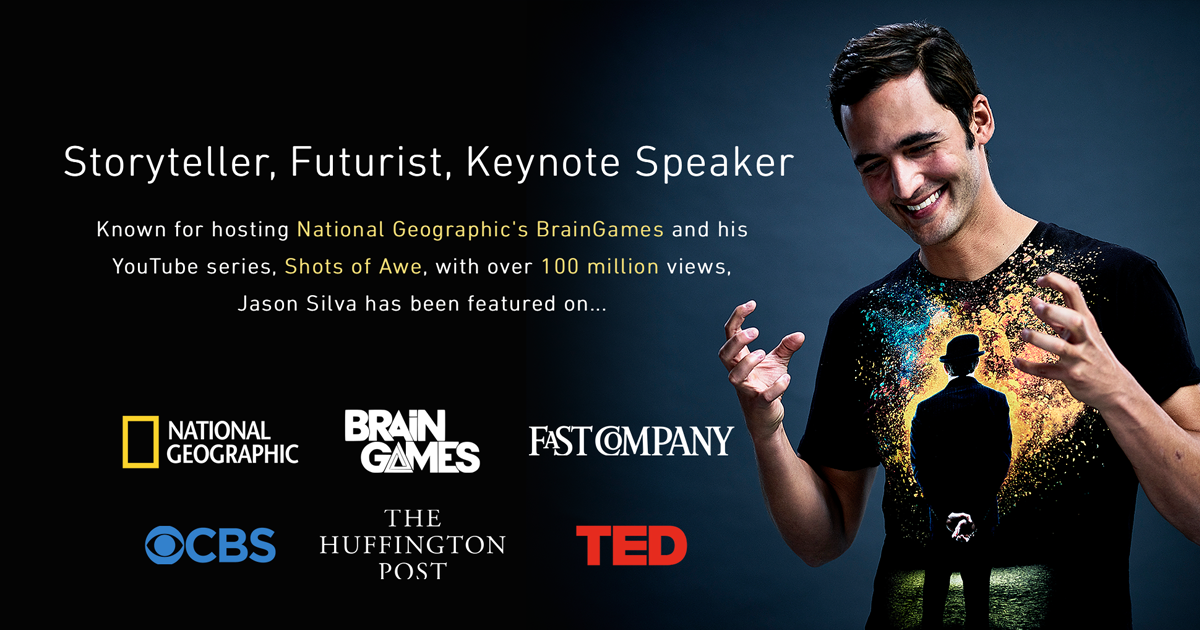 Jason Silva Storyteller Futurist Keynote Speaker
