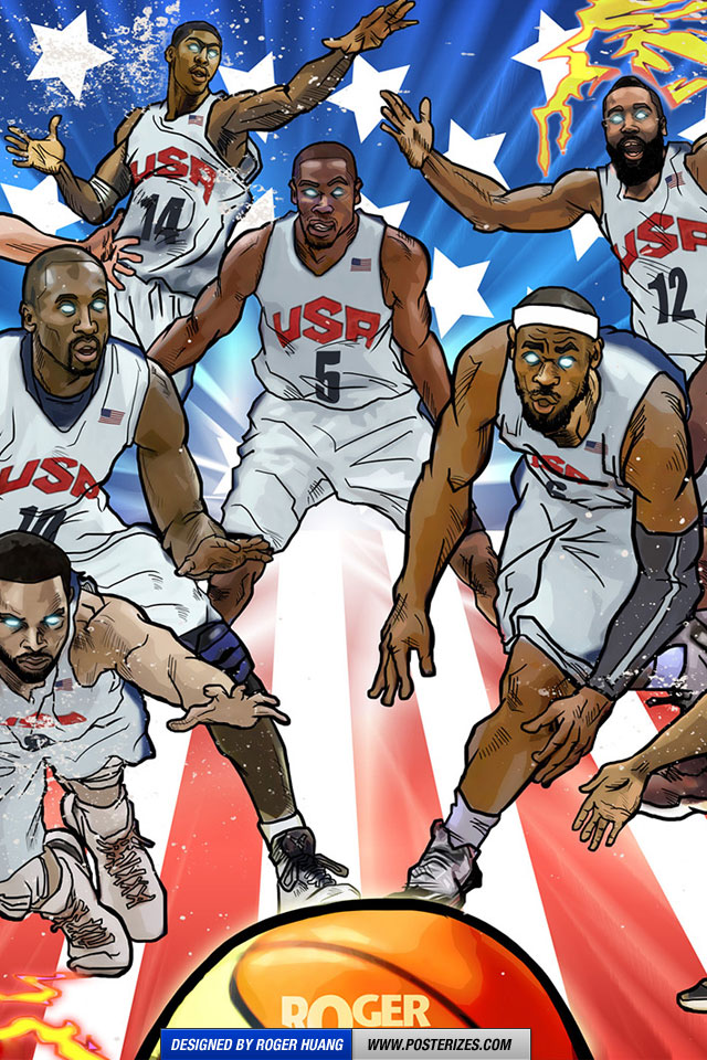 Team Usa Olympic Wallpaper Posterizes Nba