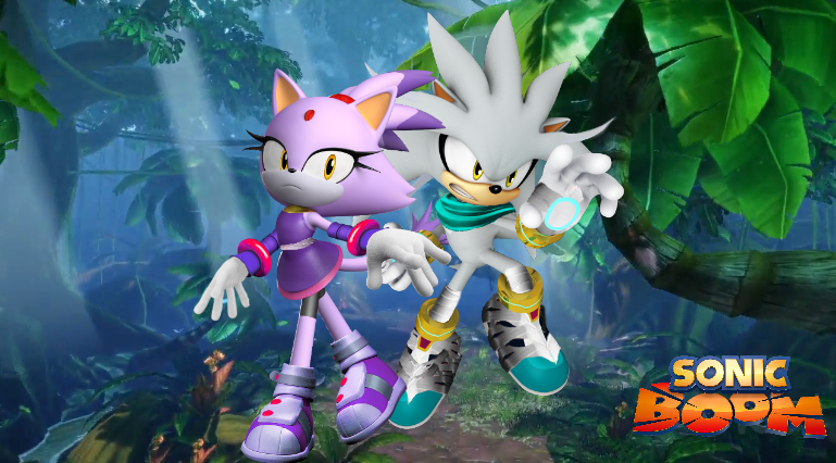 Sonic Boom Silver And Blaze