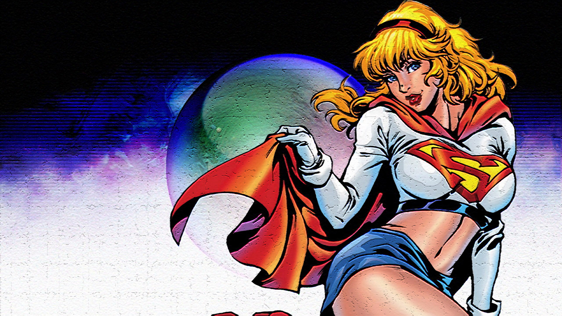 Supergirl Puter Wallpaper Desktop Background Id