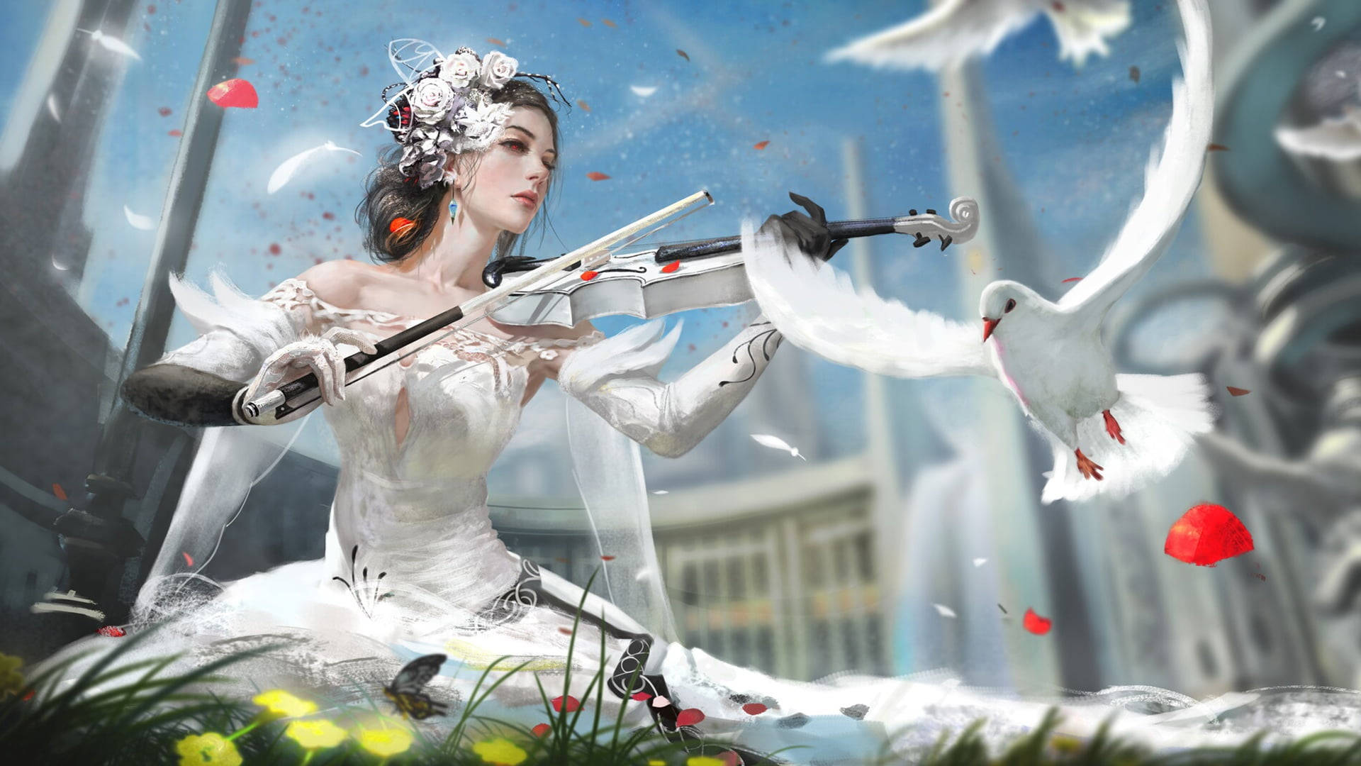 Top White Dove Wallpaper Full HD 4k To Use