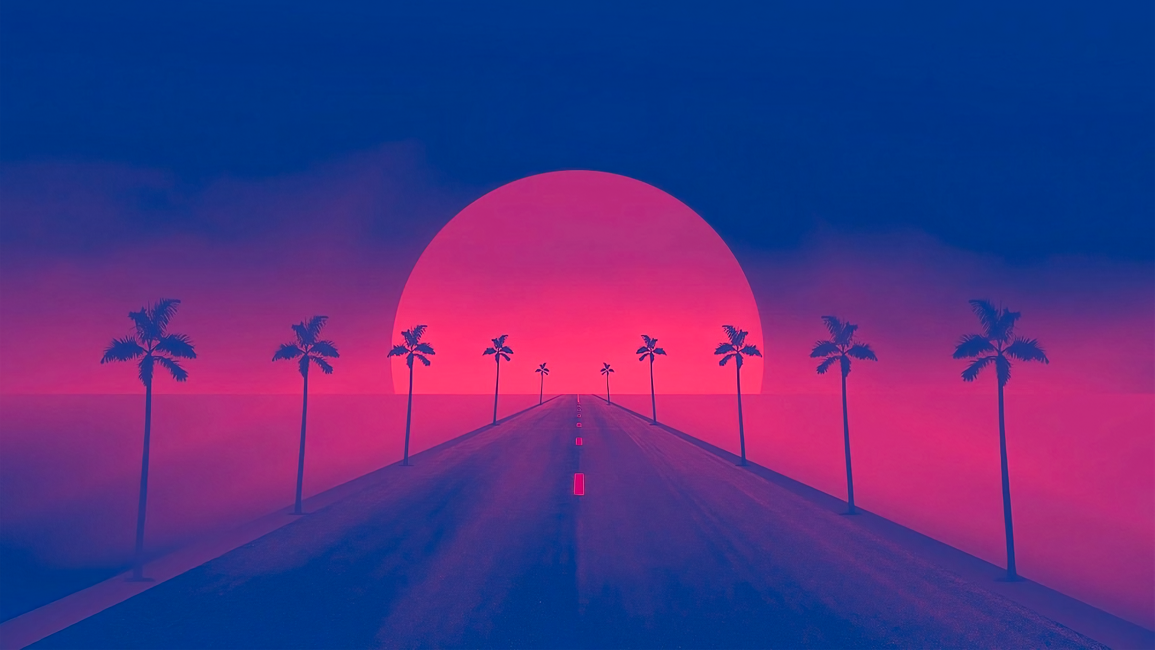 The Distant Red Sun R Wallpaper