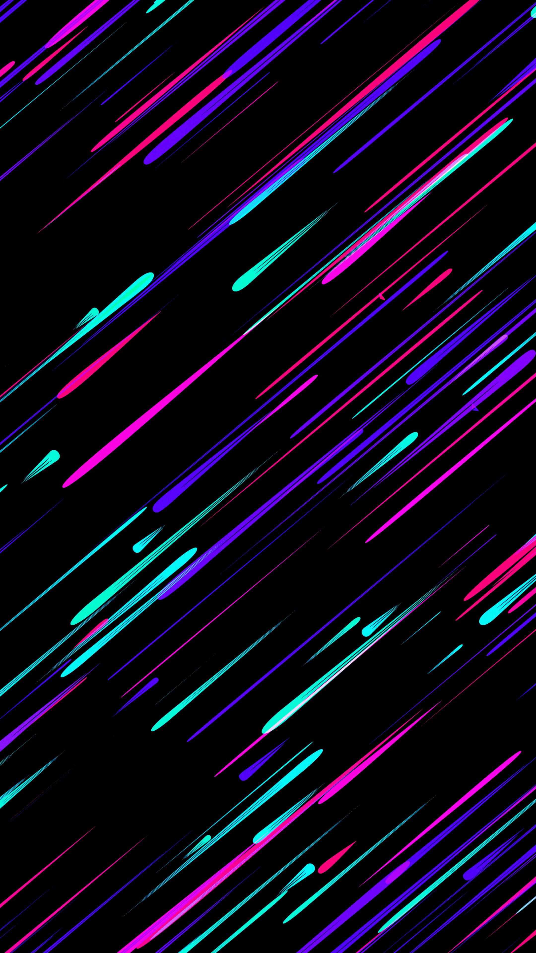 Abstract Lines AmoledBackground