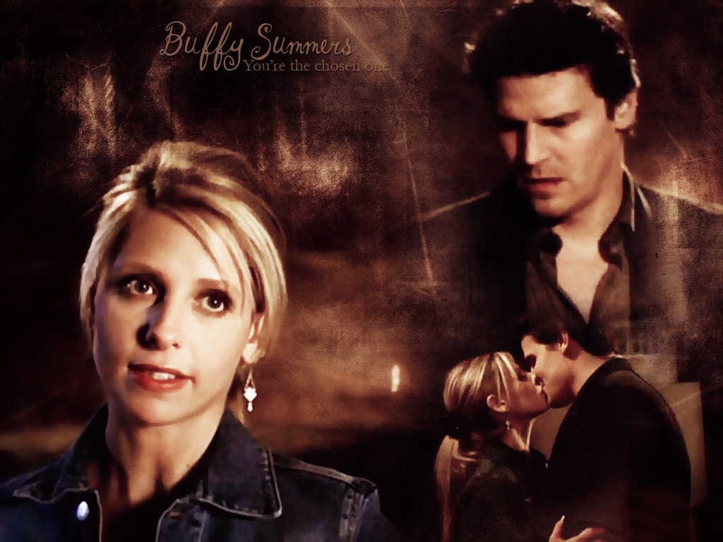Buffy Angel The Ultimate Love And Fan Wallpaper