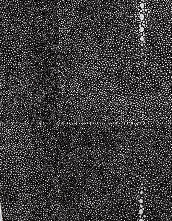 Shagreen Glass Bead Wallpaper Black Night Gbs