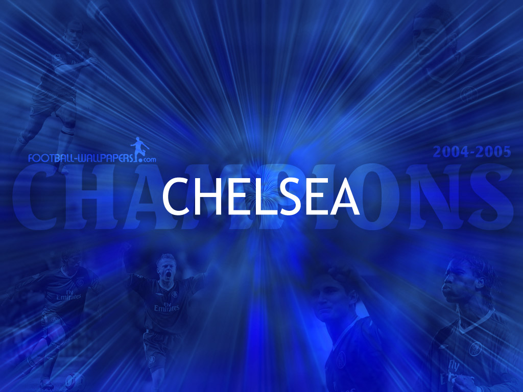 Chelsea Fc Wallpaper HD With Some Players And Logo For