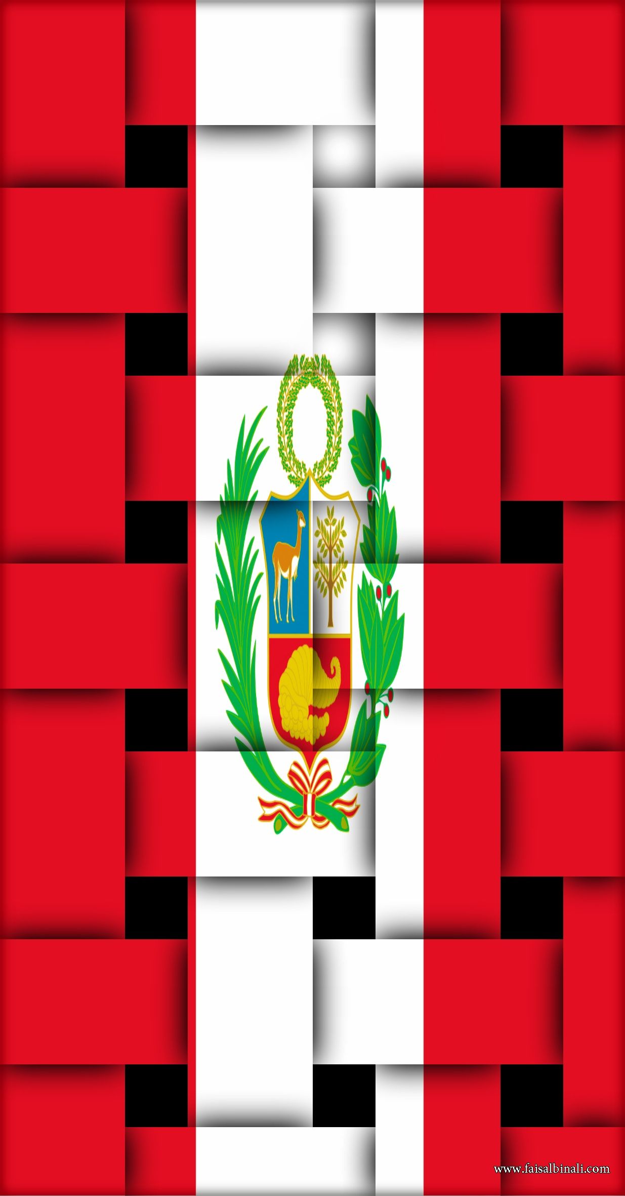 Peru Flags Artwork Wallpaper For Smartphones Tablets And