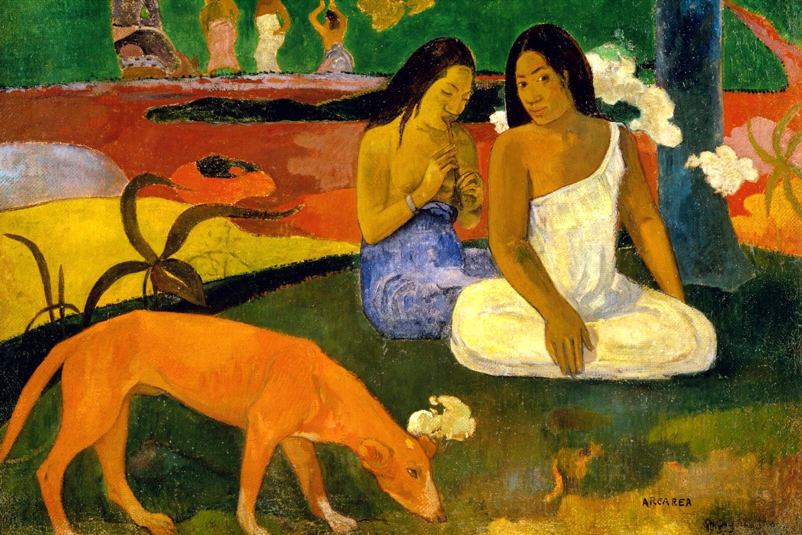 Paul Gauguin Paintings Amusement Gauguin 1892 1
