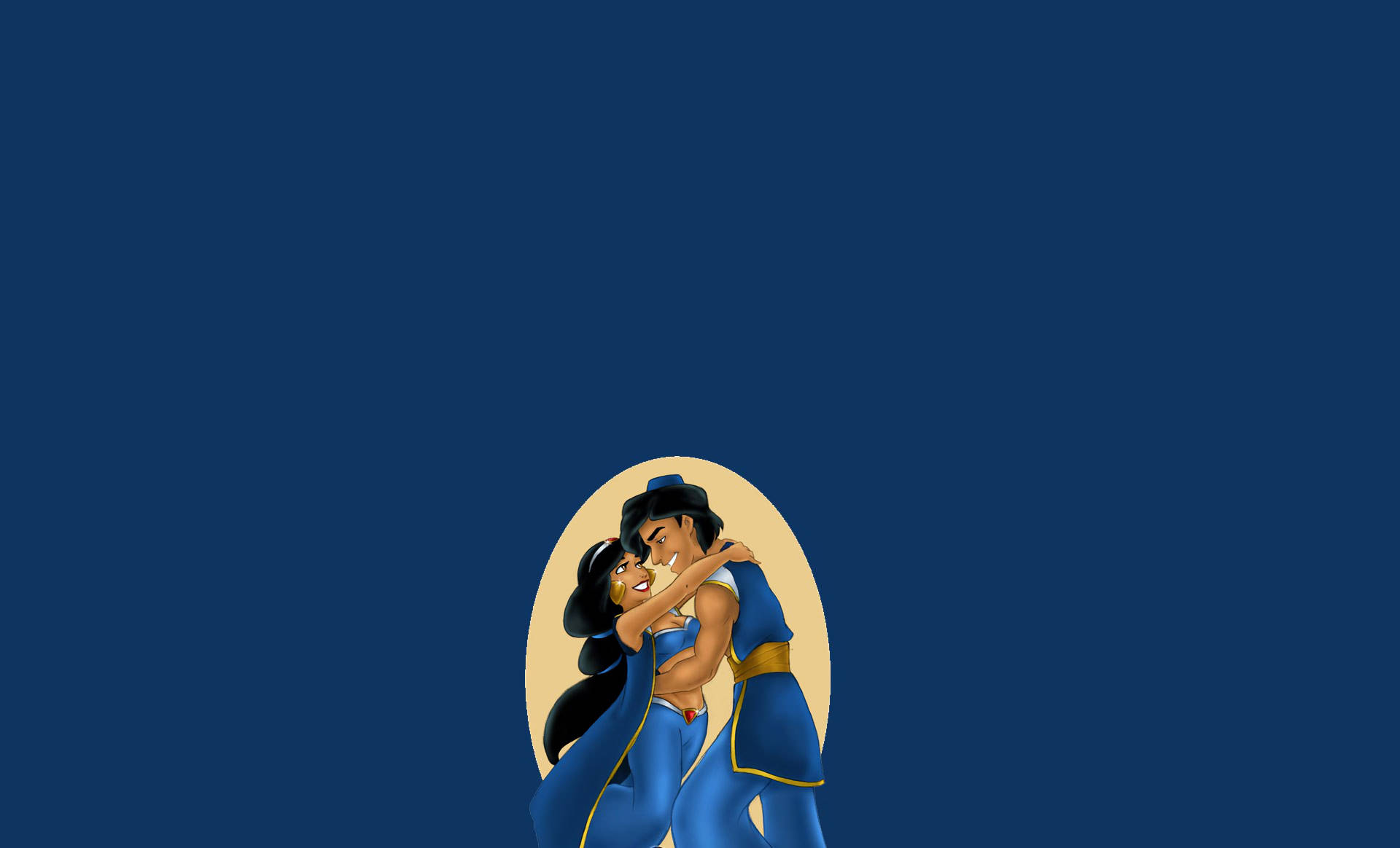 Minimalist Aladdin Jasmine Ikybrio07lz1ae3e Wallpaper