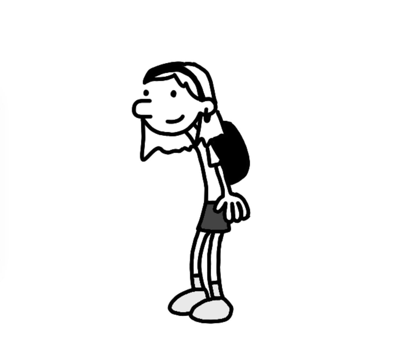 Draw You As A Diary Of Wimpy Kid Character By Wfayec Fiverr