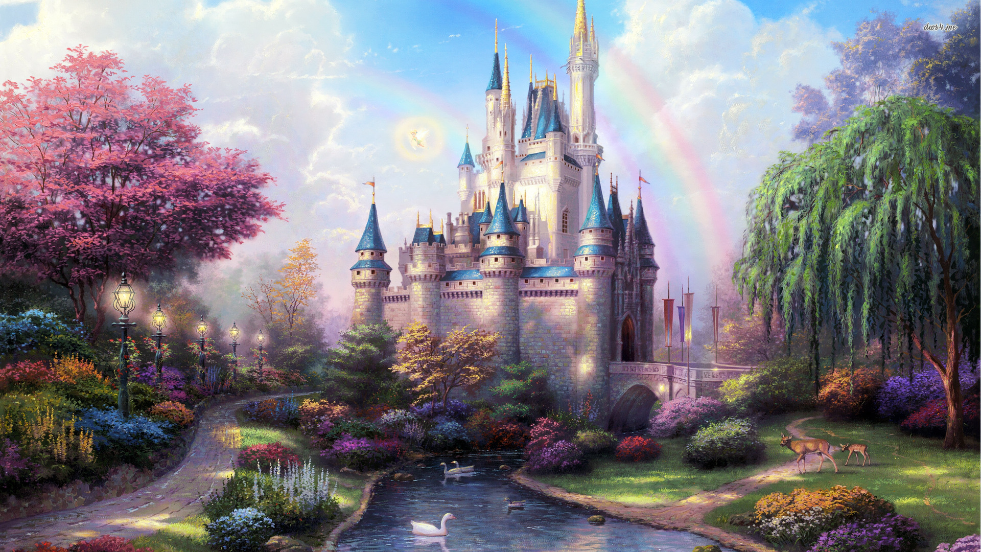 Fairy Tale Castle Wallpaper Fantasy