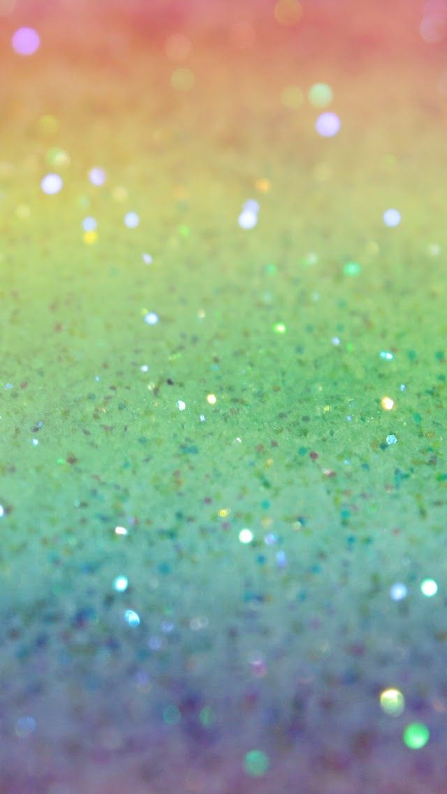 Rainbow Glitter Background Background