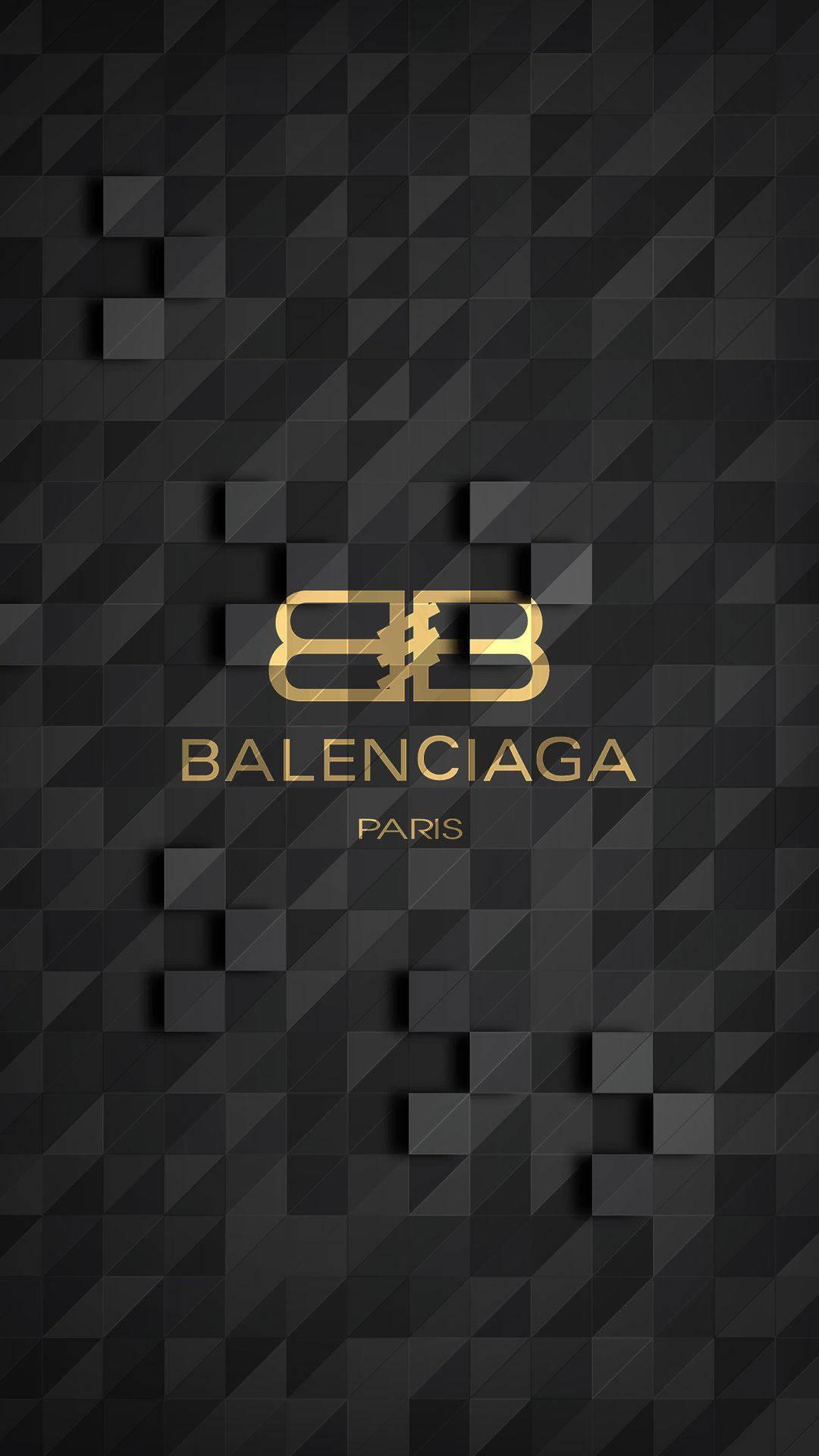 Download Balenciaga Paris Pixelated Wallpaper